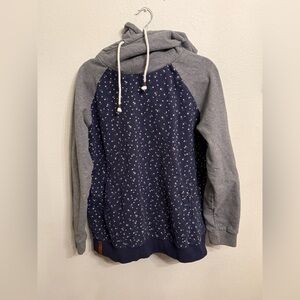 AMPERSAND AVE Hooded Scuba Neck SweatShirt XL/XXL